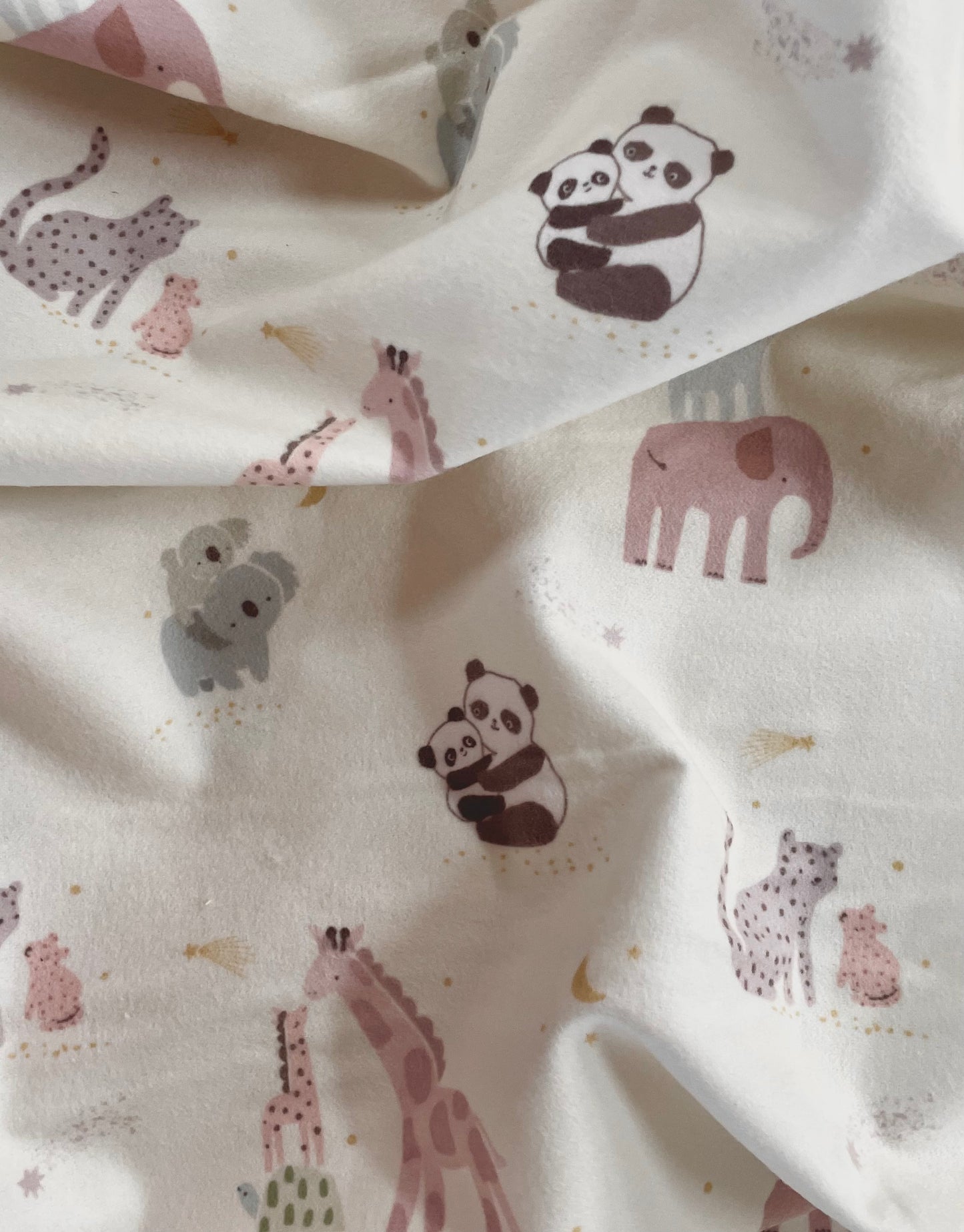 Flannel Safari Stargazing Girl Main Cream