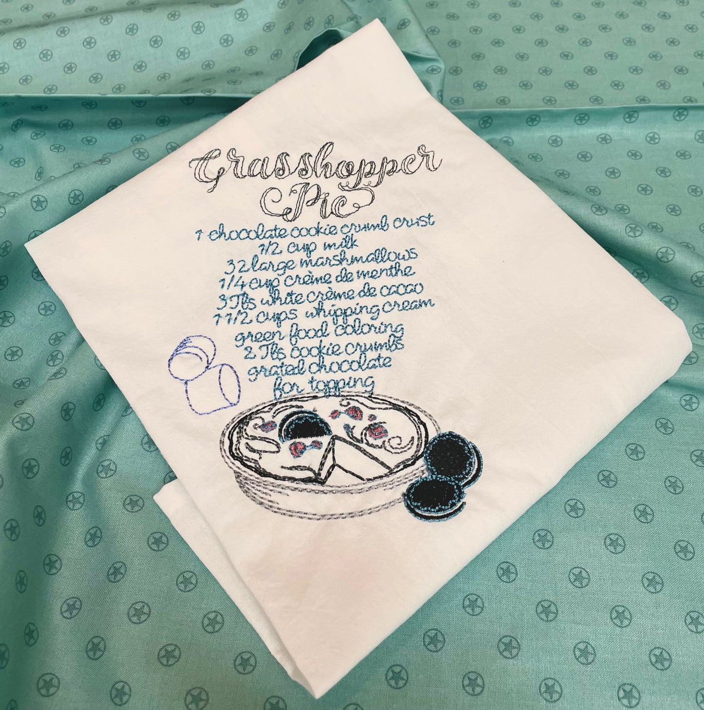 Grasshopper Pie Recipe Terry Towel