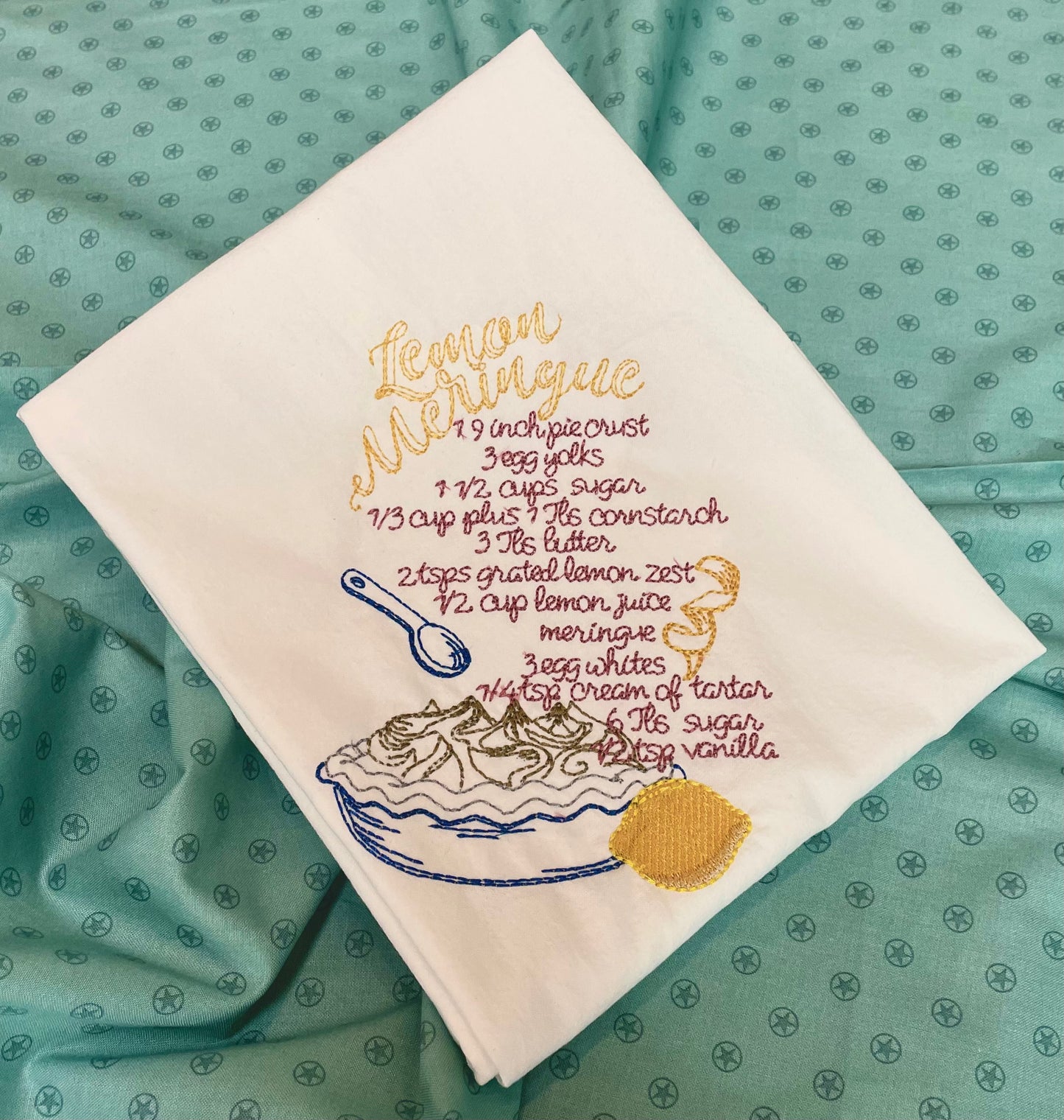Lemon Meringue Pie Recipe Terry Towel