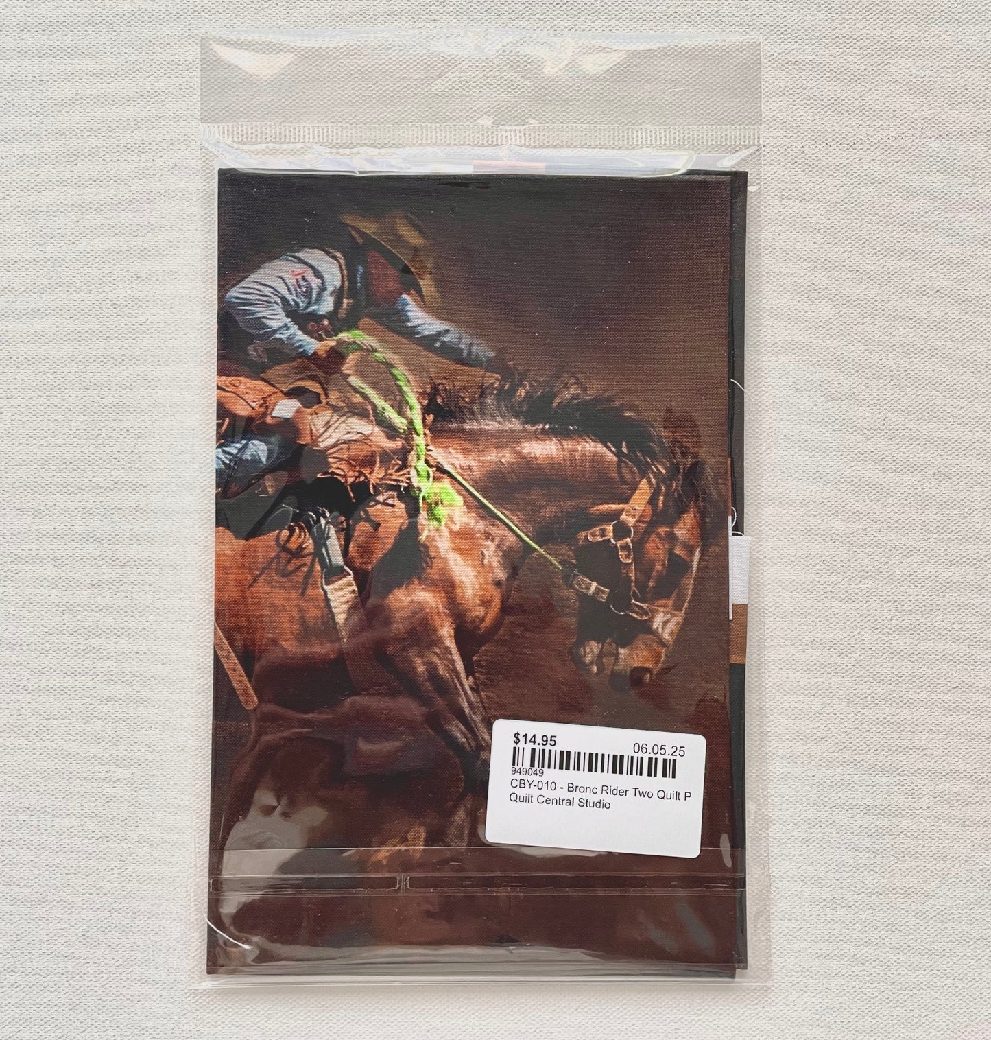 Bronc Rider Panel (Brown)