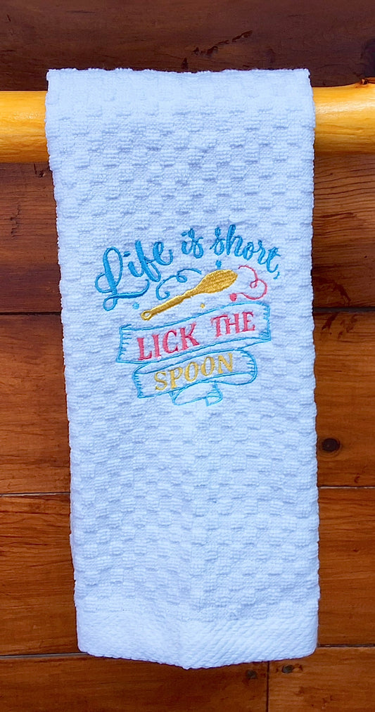 Life is Short - Lick the Spoon