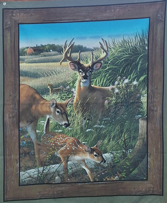 Deer Wall Panel