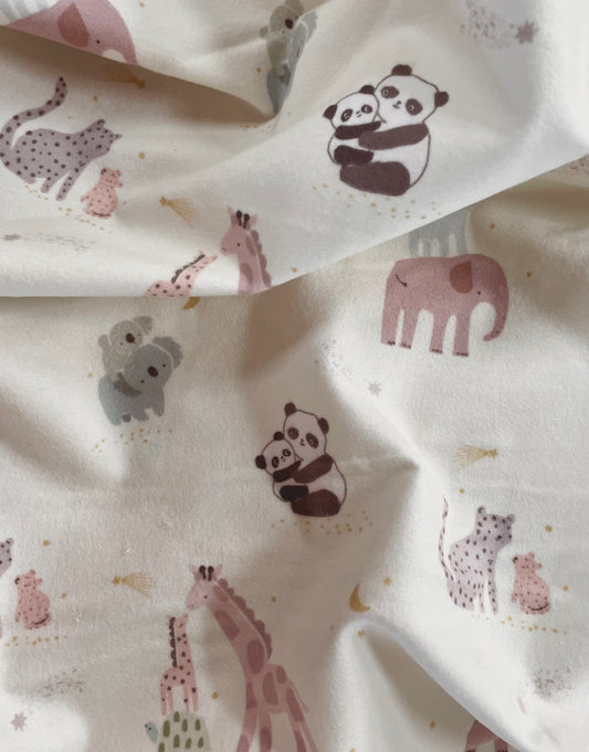 Flannel Safari Stargazing Girl Main Cream
