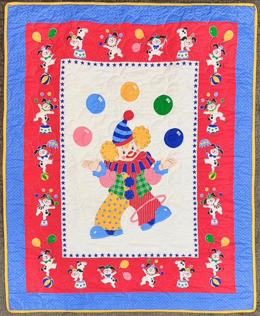 Clowning Around Baby Quilt