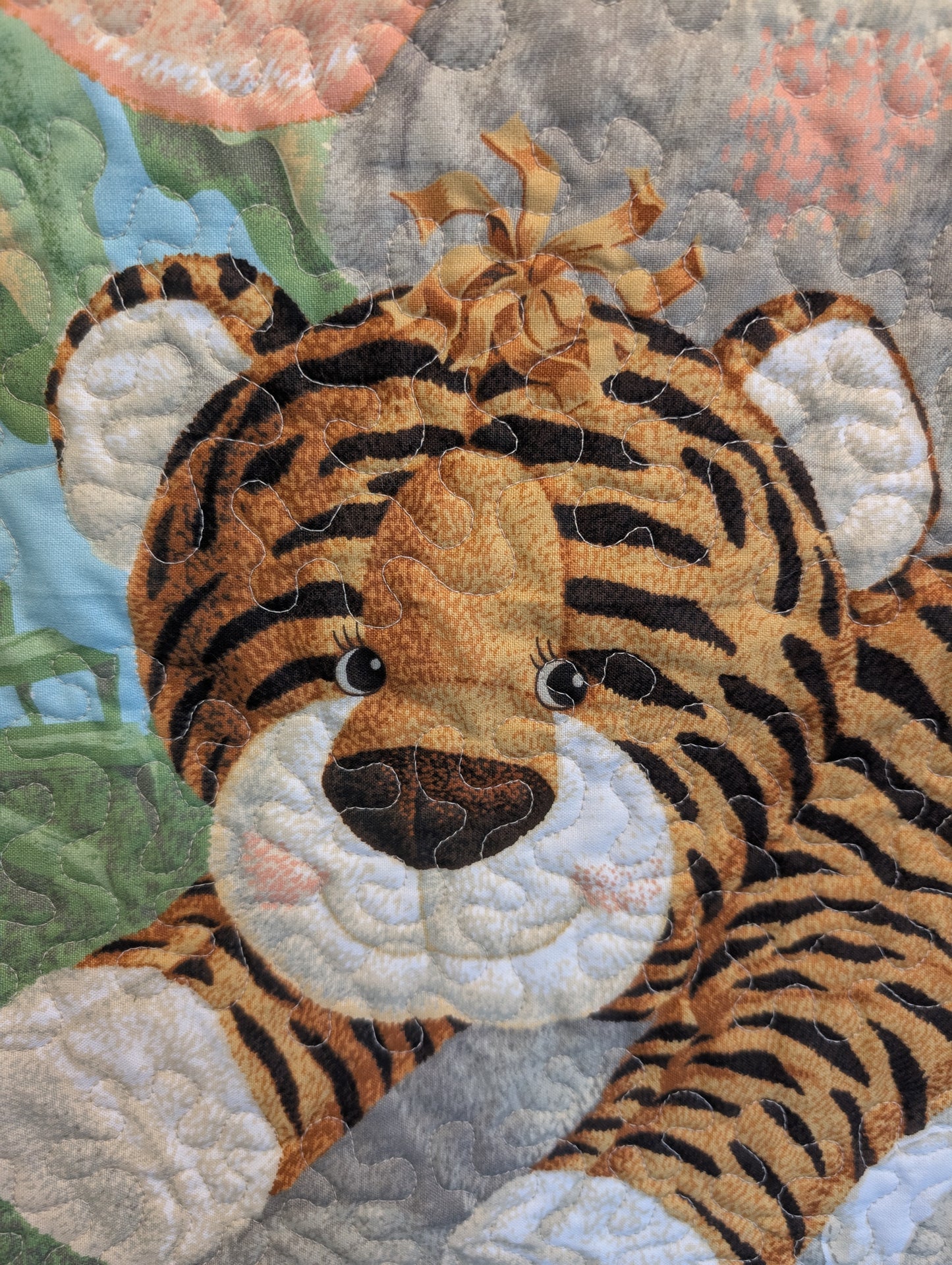 Fun at the Zoo Baby Quilt