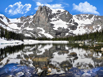 Rocky Mountain Two Rivers Lake Panel